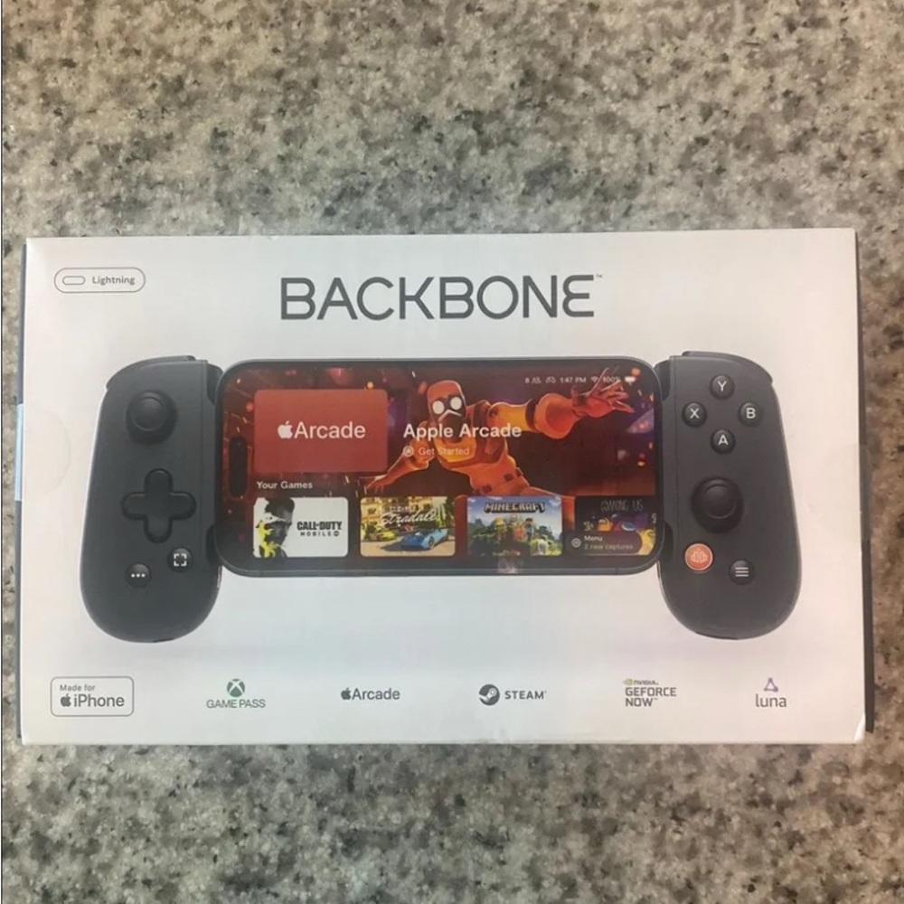 One Black BACKBONE Mobile Gaming Controller for iPhone